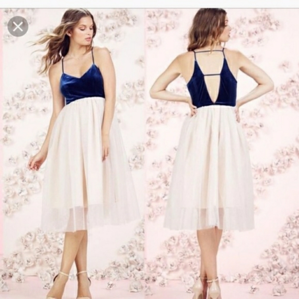 Laura Conrad Velvet Tulle Ballet Dress